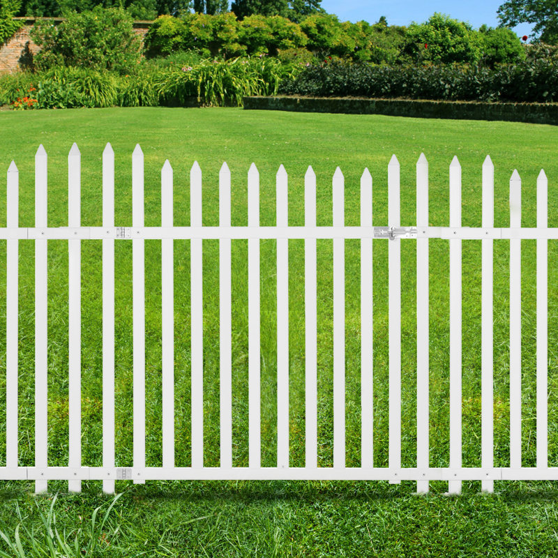 Garpans 44" H x 52" W Vinyl Gate & Reviews Wayfair